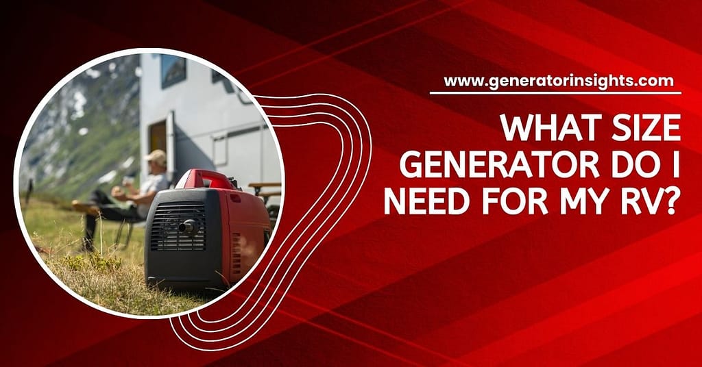 What Size Generator Do I Need For My RV