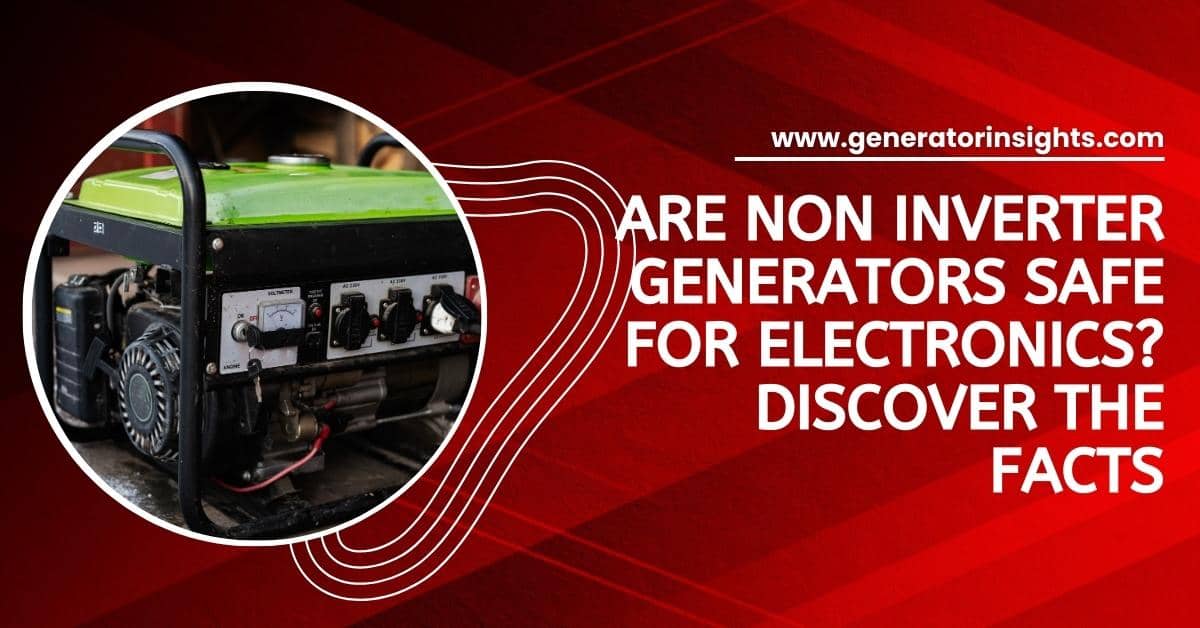 Are Non Inverter Generators Safe for Electronics