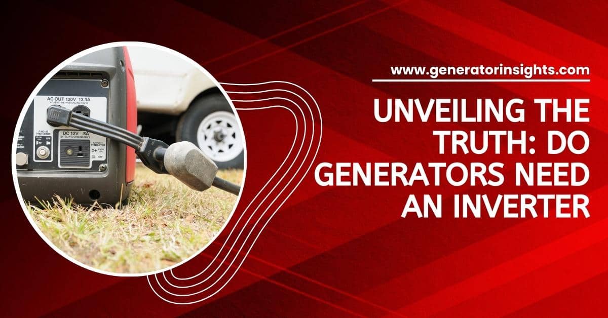 Do Generators Need an Inverter