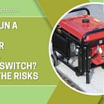 Can You Run a Portable Generator Without a Transfer Switch