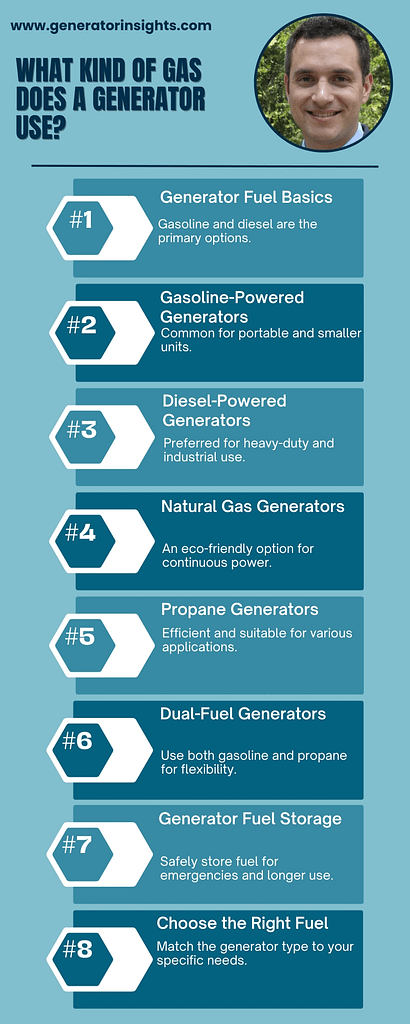Discover the Optimal Generator Fuel Types