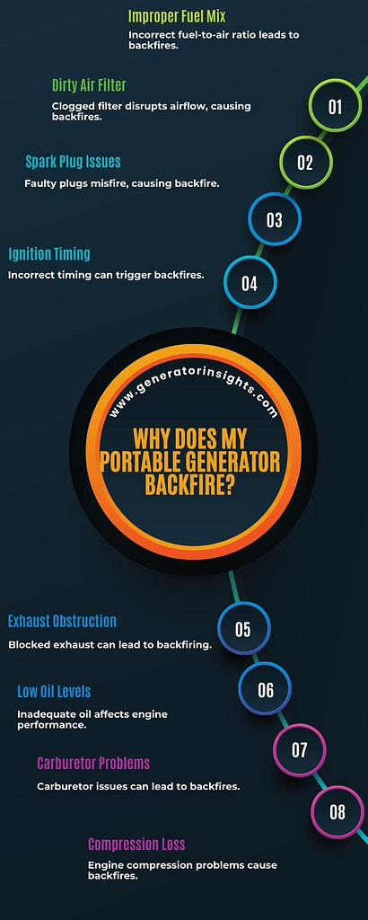 Troubleshooting Backfires: Why Does My Portable Generator Backfire