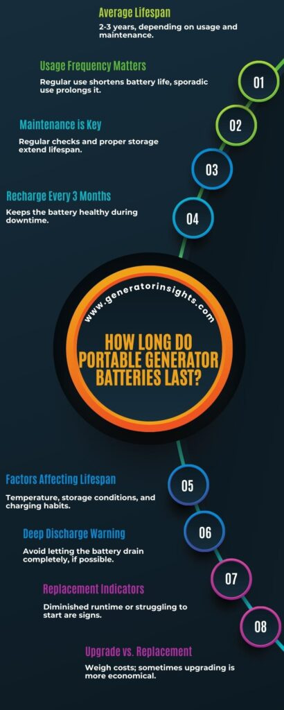 Maximizing Battery Lifespan: How Long Do Portable Generator Batteries Last