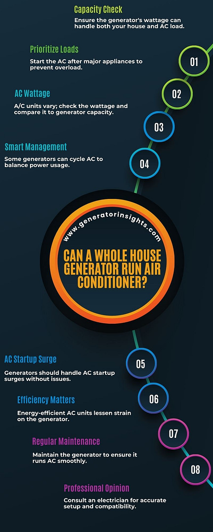 Can A Whole House Generator Run Air Conditioner