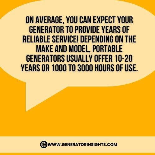How Long Does a Portable Generator Last