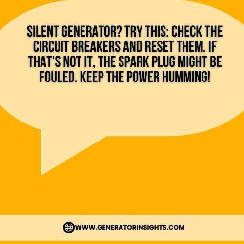 How to Fix a Generator Not Producing Power