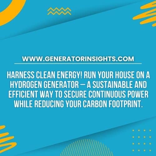 How to Run a Hydrogen Power Generator to Power Your House