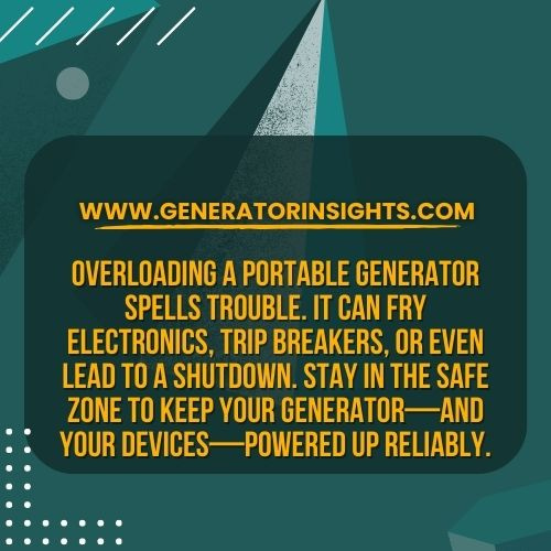 What Happens If Portable Generator Is Overloaded