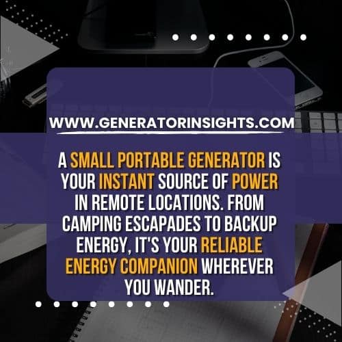 What is a Small Portable Generator