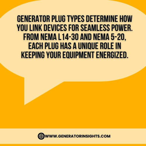 What Are Generator Plug Types