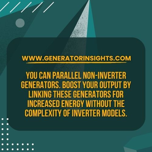 Can You Parallel Non Inverter Generators