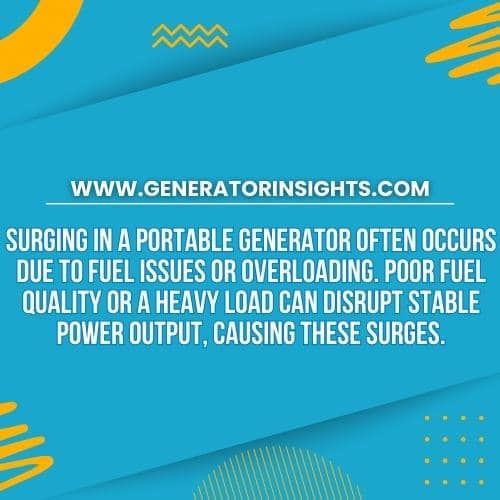 What Causes a Portable Generator to Surge