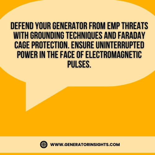 How to Protect a Generator from EMP