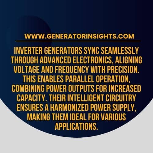 How Do Inverter Generators Synchronize Answered